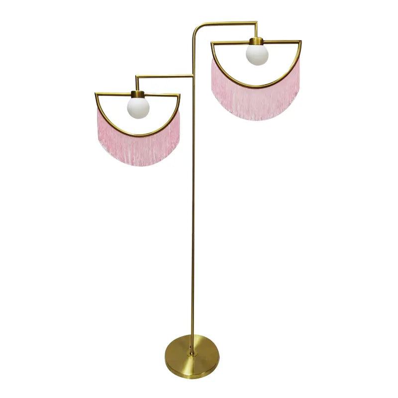 2-light floor lamp