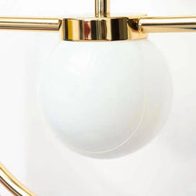 opal glass shade floor lamp