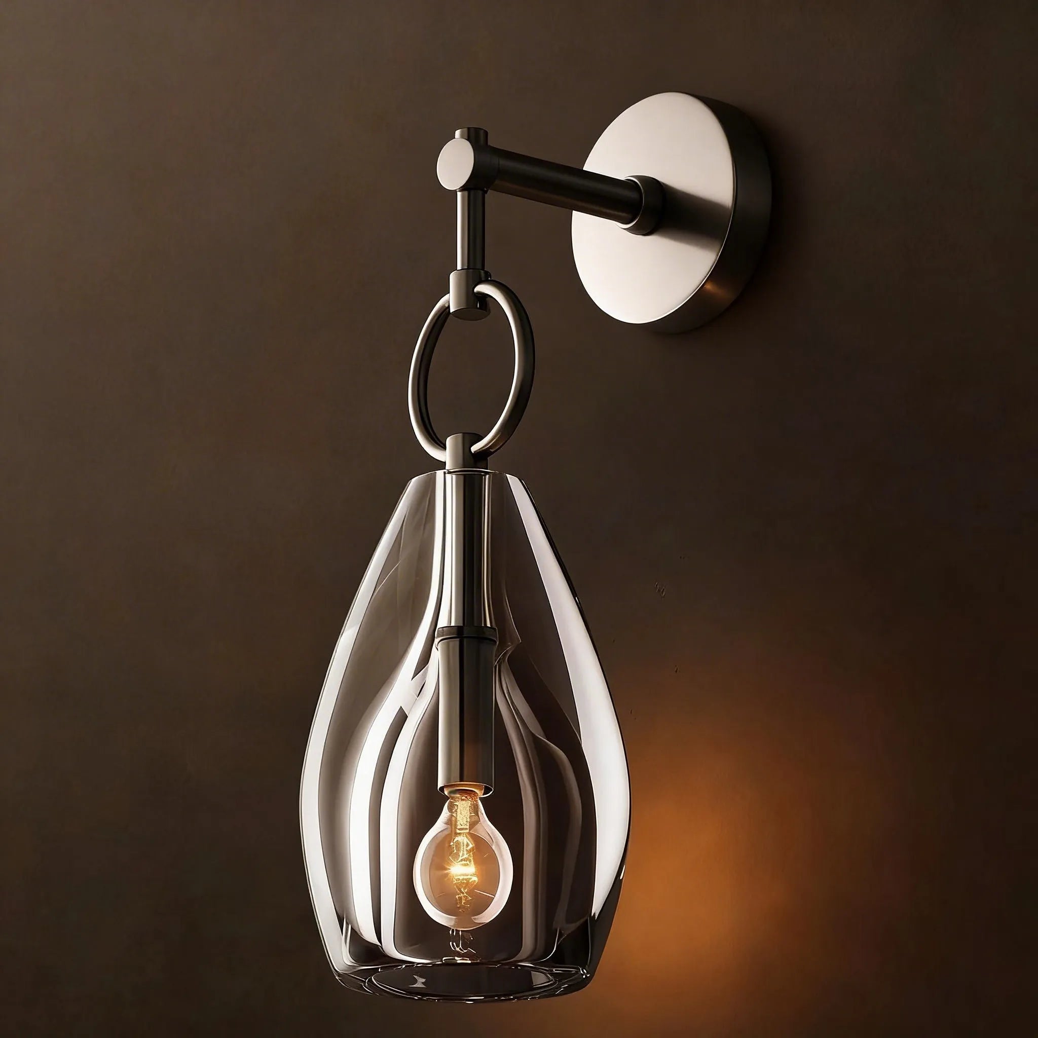 Flute Crystal Sconce - View 3
