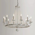 crystal bead chandelier