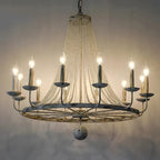 crystal candle chandelier