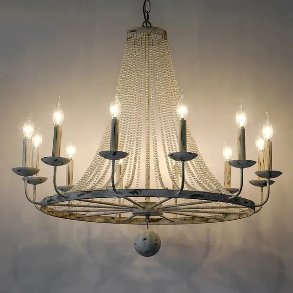 crystal candle chandelier