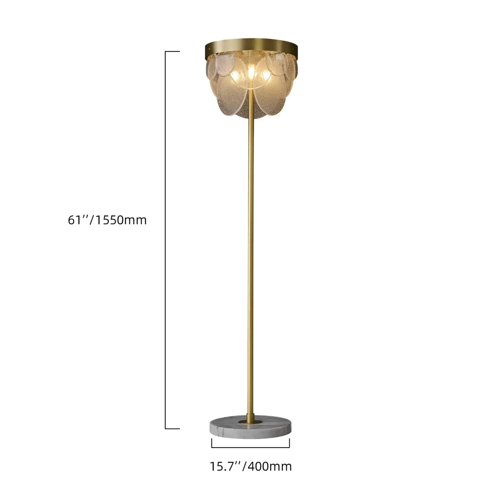 led flower floor lamp