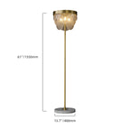 led flower floor lamp