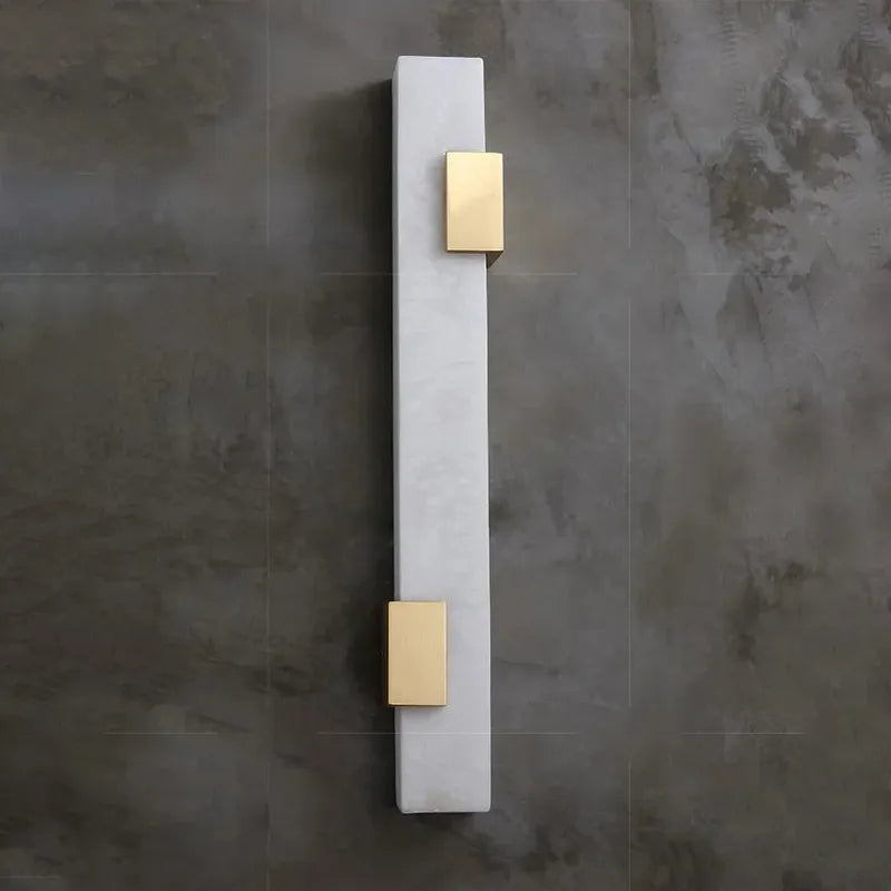 Furore Alabaster Wall Lamp | Soft Illuminated Accent for Contemporary Homes