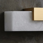 Furore Alabaster Wall Lamp | Soft Illuminated Accent for Contemporary Homes - View 5