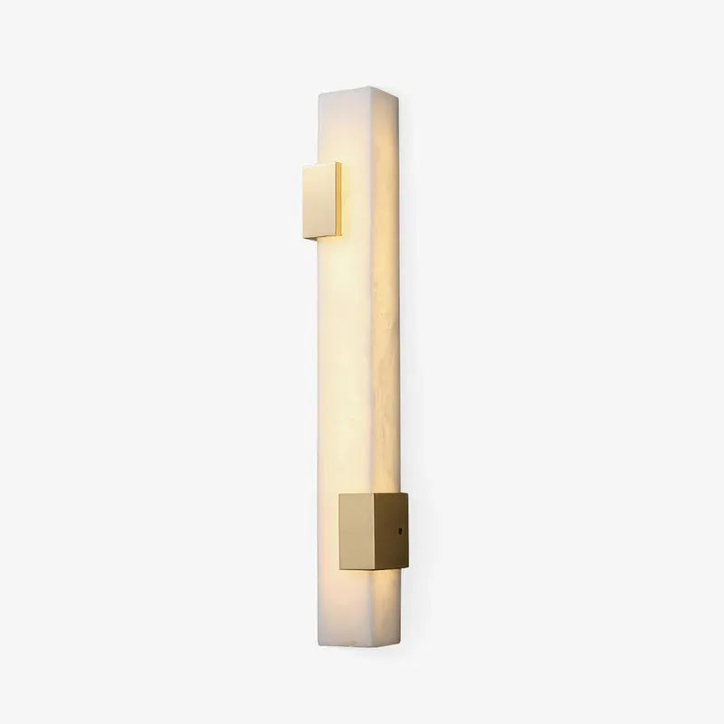 Furore Alabaster Wall Lamp | Soft Illuminated Accent for Contemporary Homes