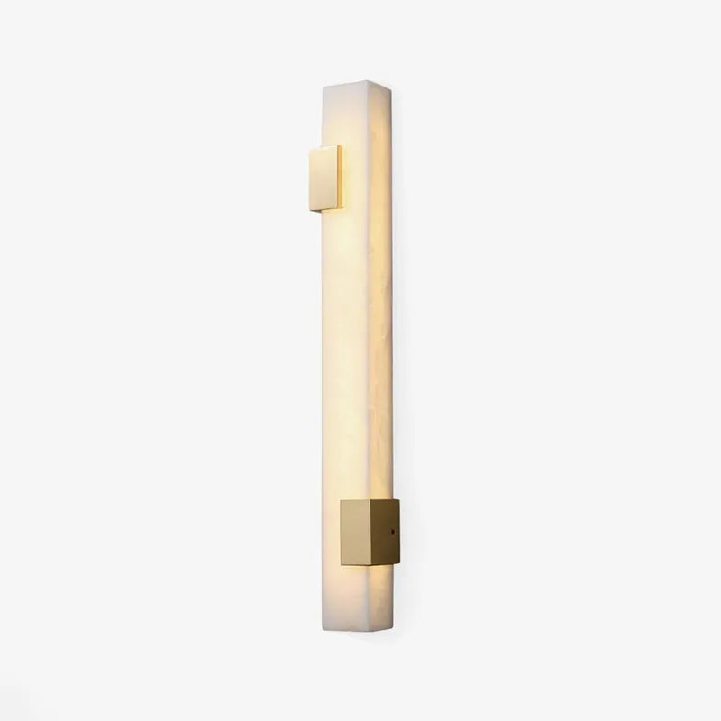 Furore Alabaster Wall Lamp | Soft Illuminated Accent for Contemporary Homes