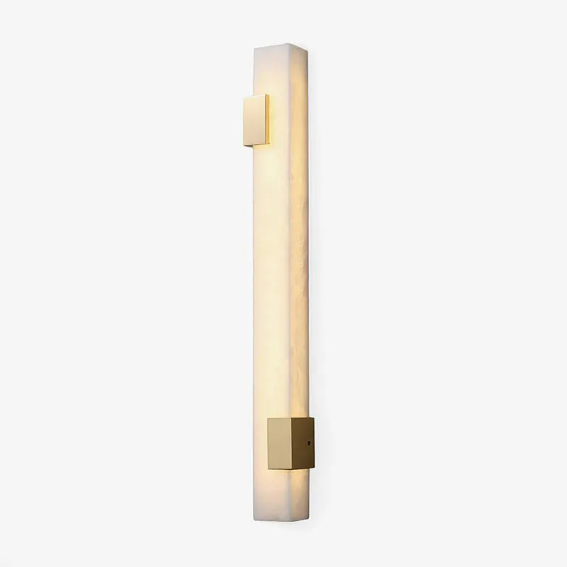 Furore Alabaster Wall Lamp | Soft Illuminated Accent for Contemporary Homes
