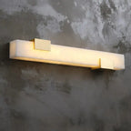Furore Alabaster Wall Lamp | Soft Illuminated Accent for Contemporary Homes - View 2