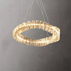 galaxy led light crystal chandelier