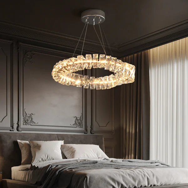 19 7/10" diameter chandelier