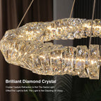 modern crystal chandelier