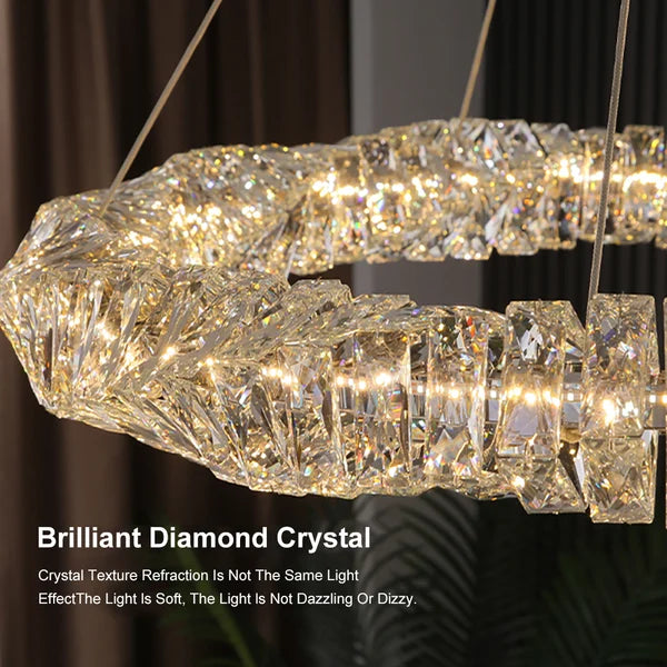 modern crystal chandelier