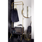 solid brass frame mirror