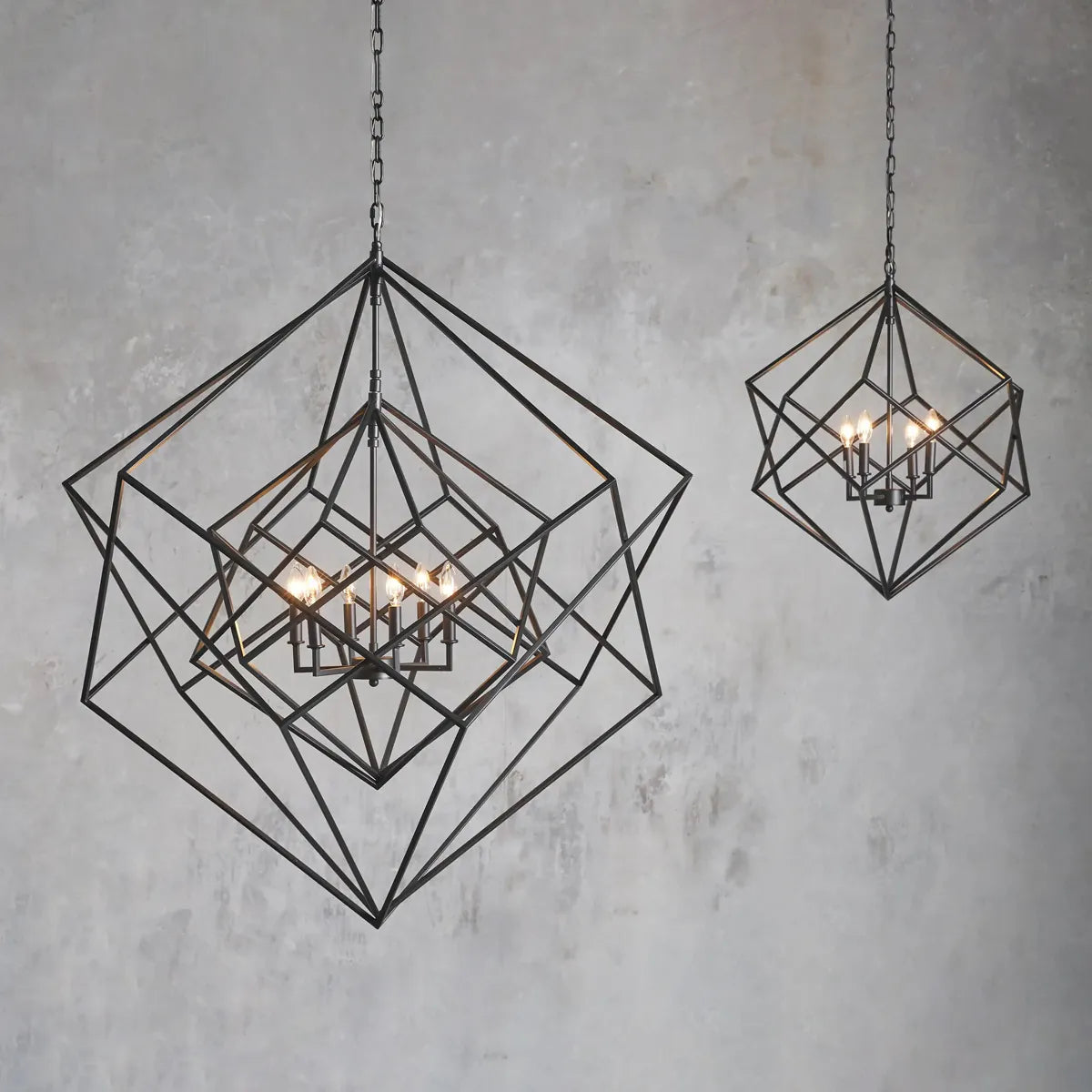 geode 30" chandelier