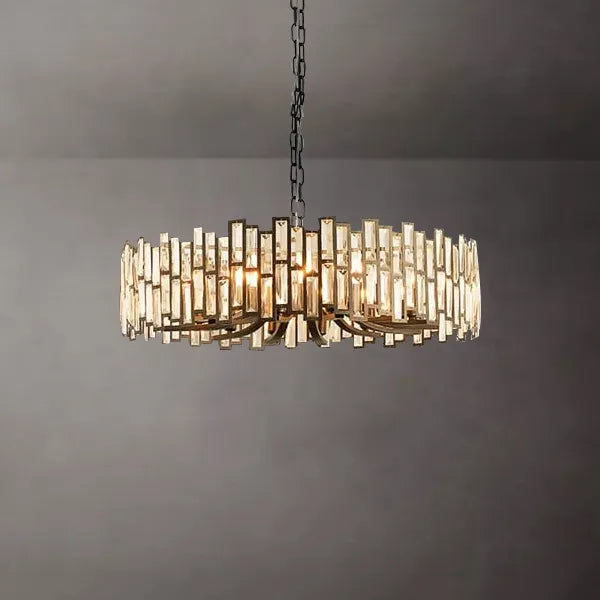 Geometric Crystal Chandelier – Living Room Chandelier