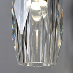 geometric crystal sconces