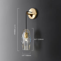 geometric design sconces