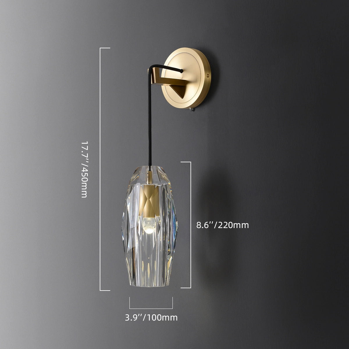 geometric design sconces
