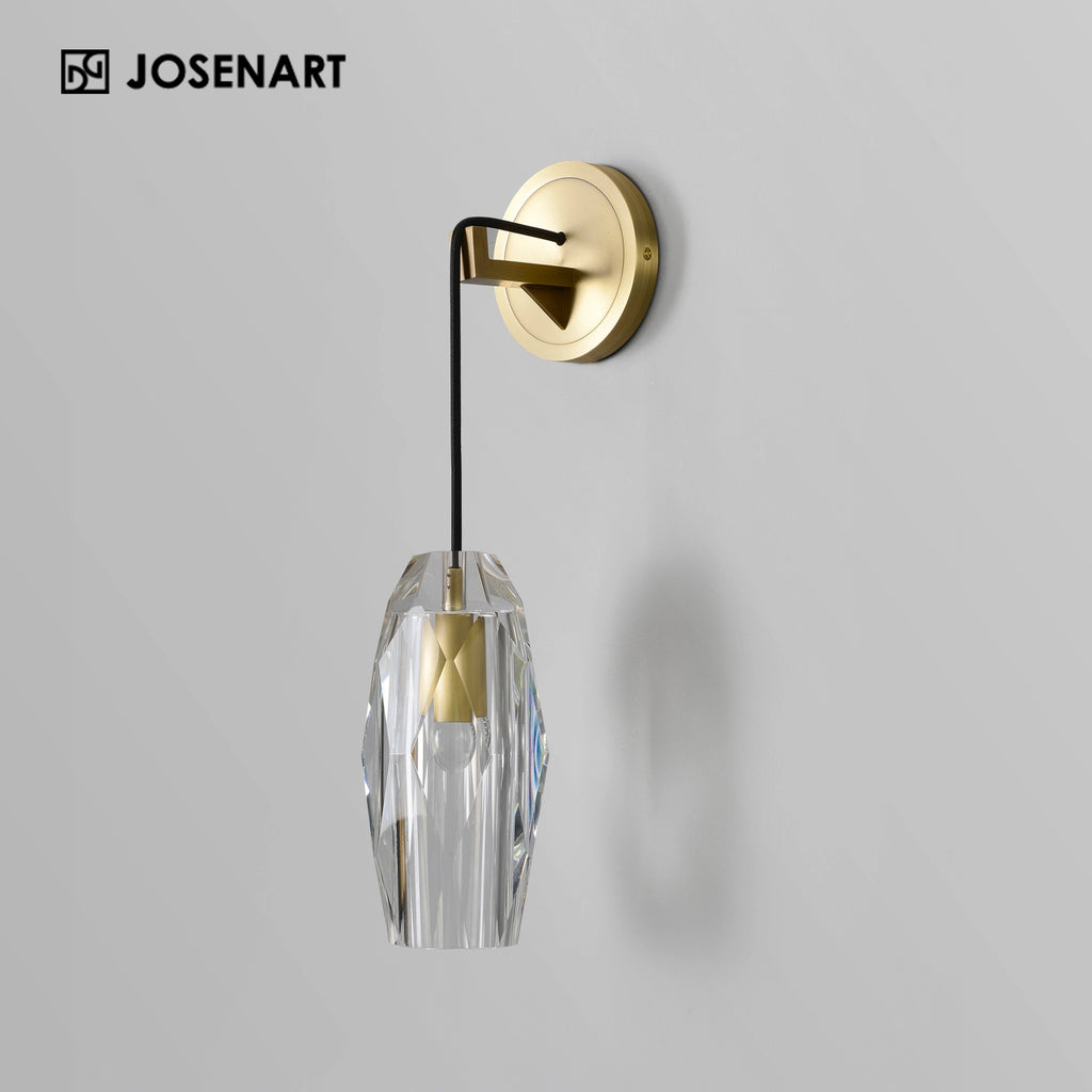 brass base wall sconces