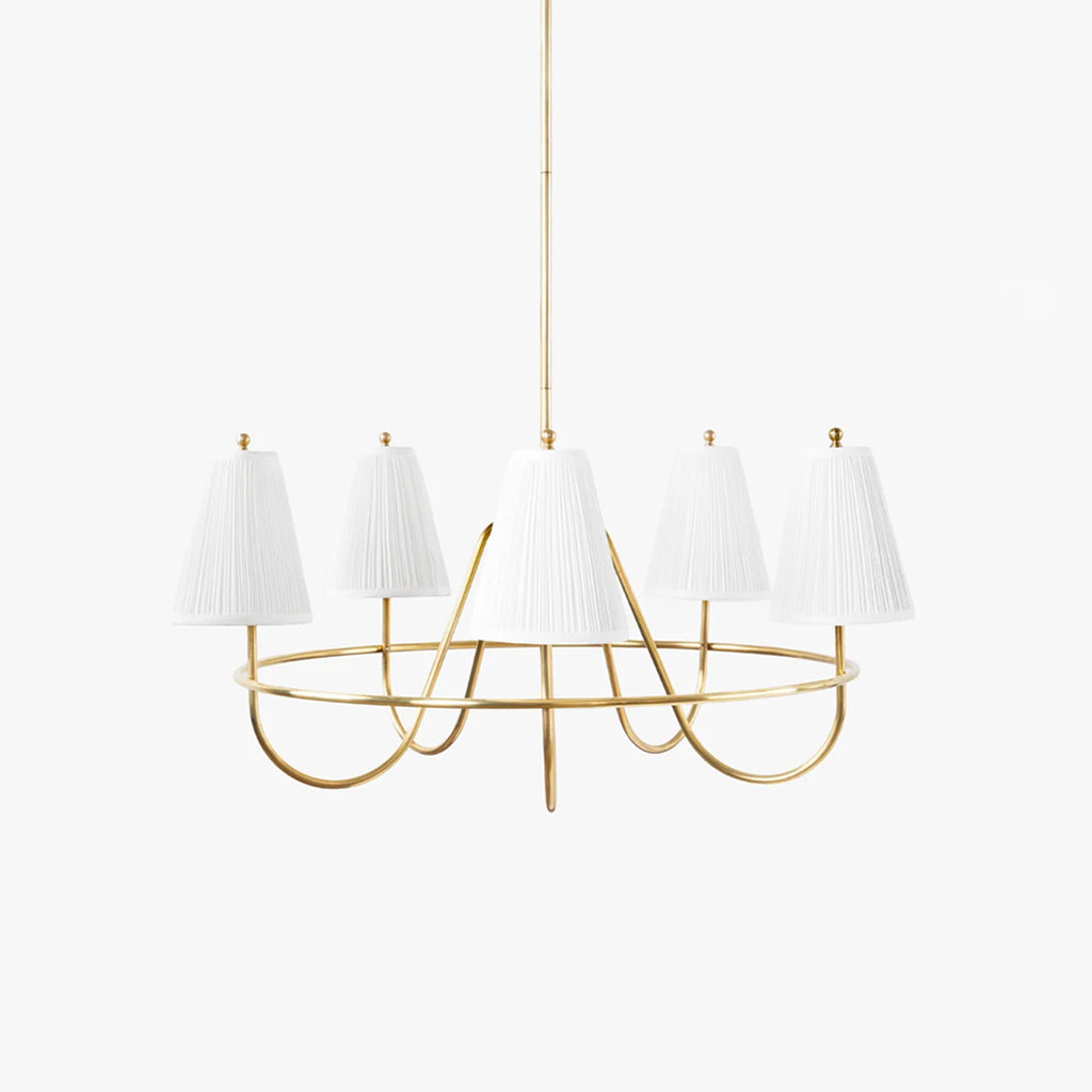 Georgiana Pleated Chandelier