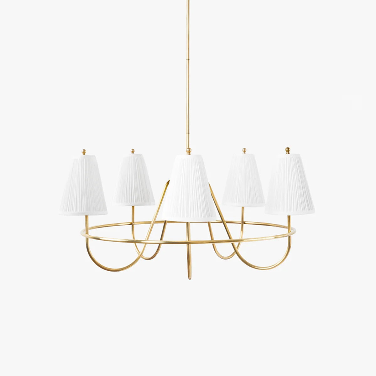 Georgiana Pleated Chandelier