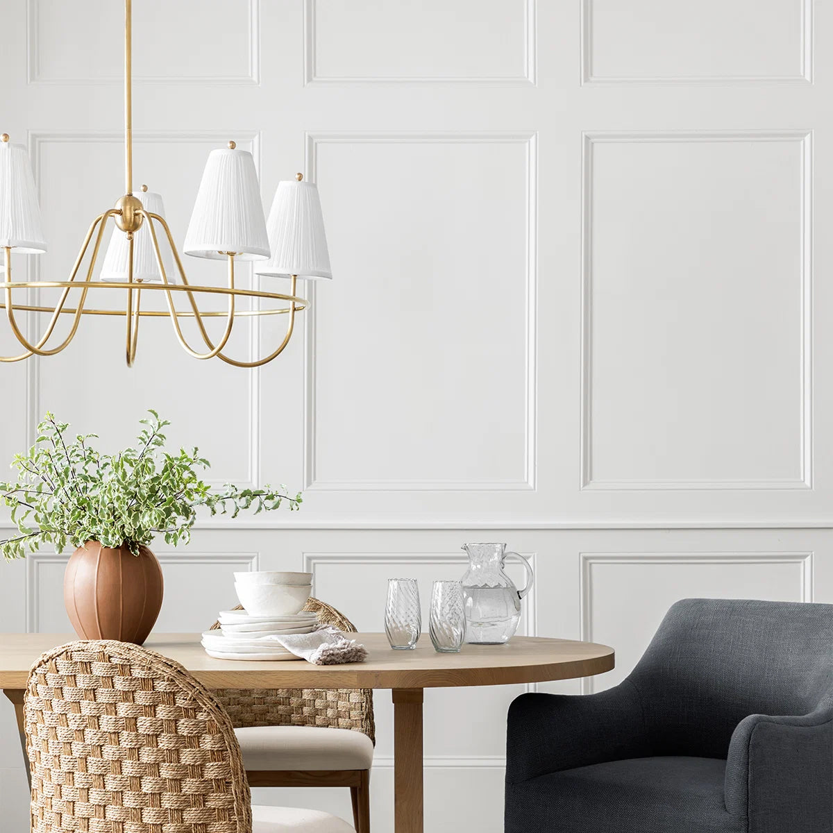 Georgiana Pleated Chandelier