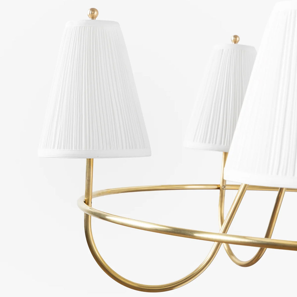 Georgiana Pleated Chandelier