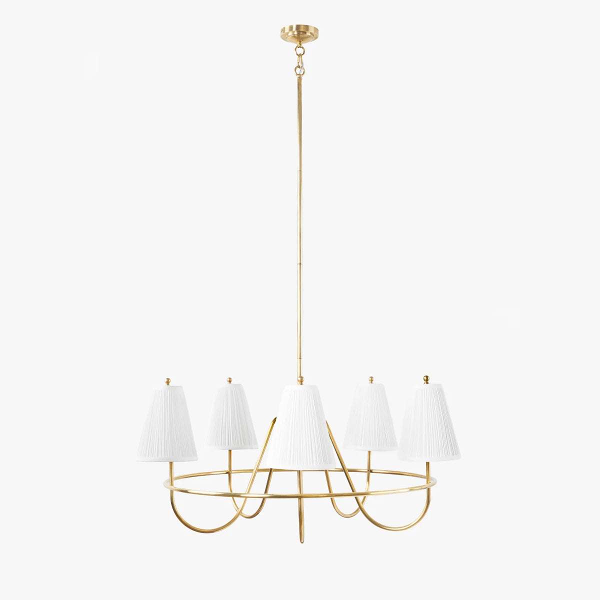 Georgiana Pleated Chandelier