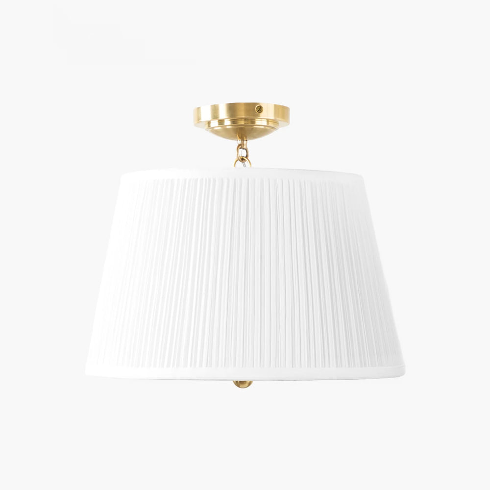 Georgiana Regency-Inspired Semi-Flush Mount Ceiling Light
