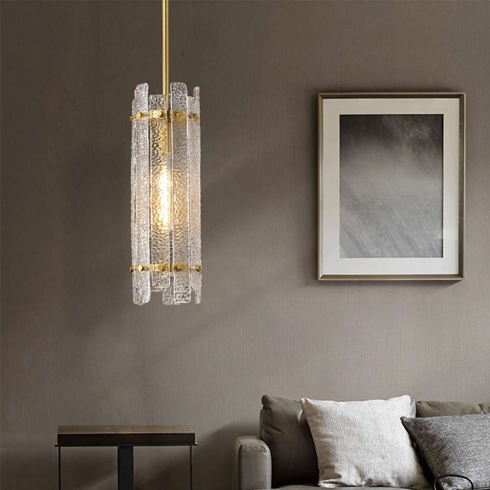cylinder clear glass light