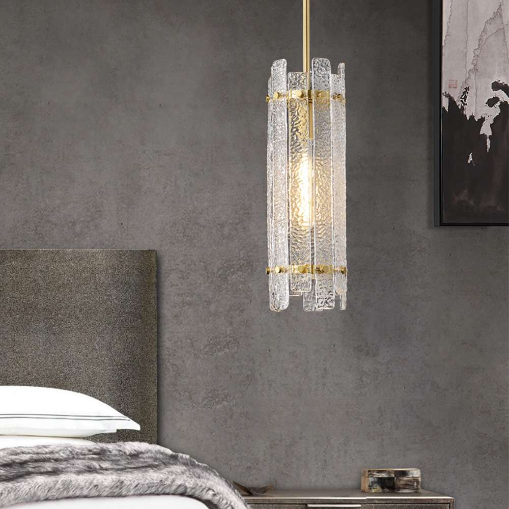 glacier clear glass light