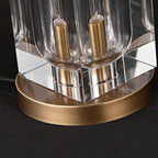 metal rectangular table lamp
