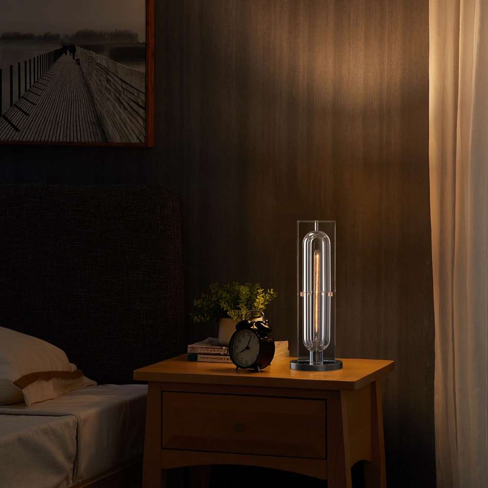 elegant rectangular table lamp