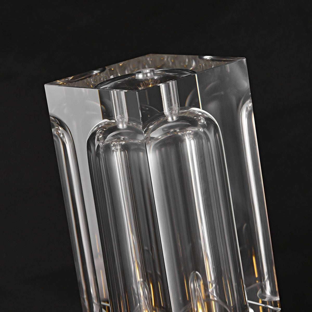 crystal rectangular table lamp