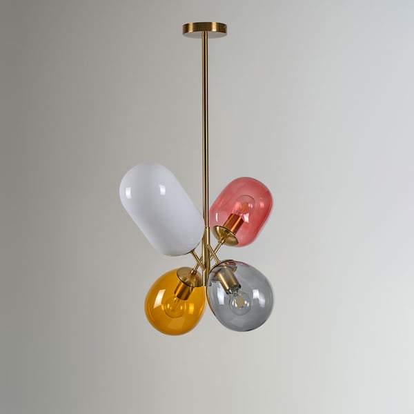 4-light multi-color lamp