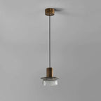 stylish glass bowl pendant