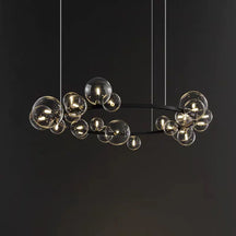 glass bubble chandelier