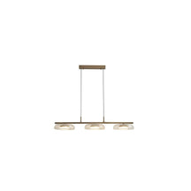 iron and glass chandelier for dining