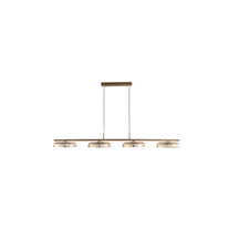 contemporary glass chandelier