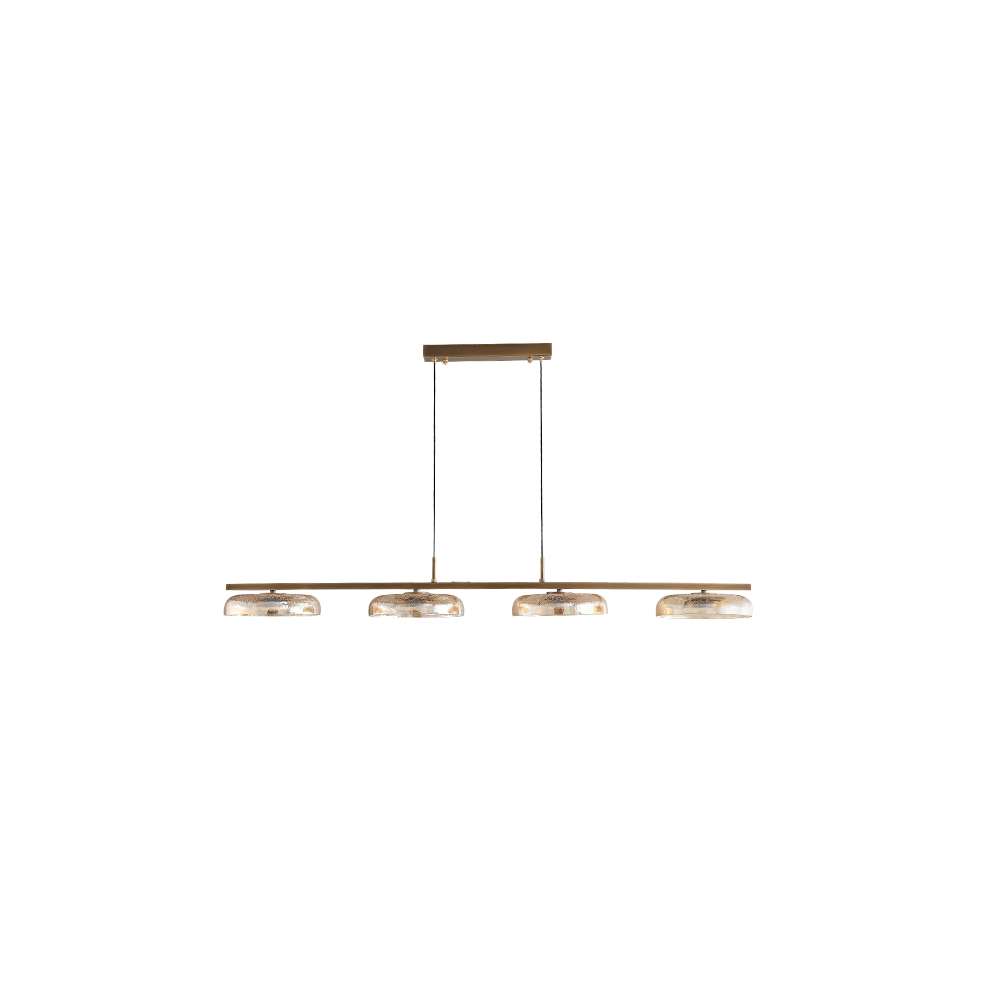 contemporary glass chandelier
