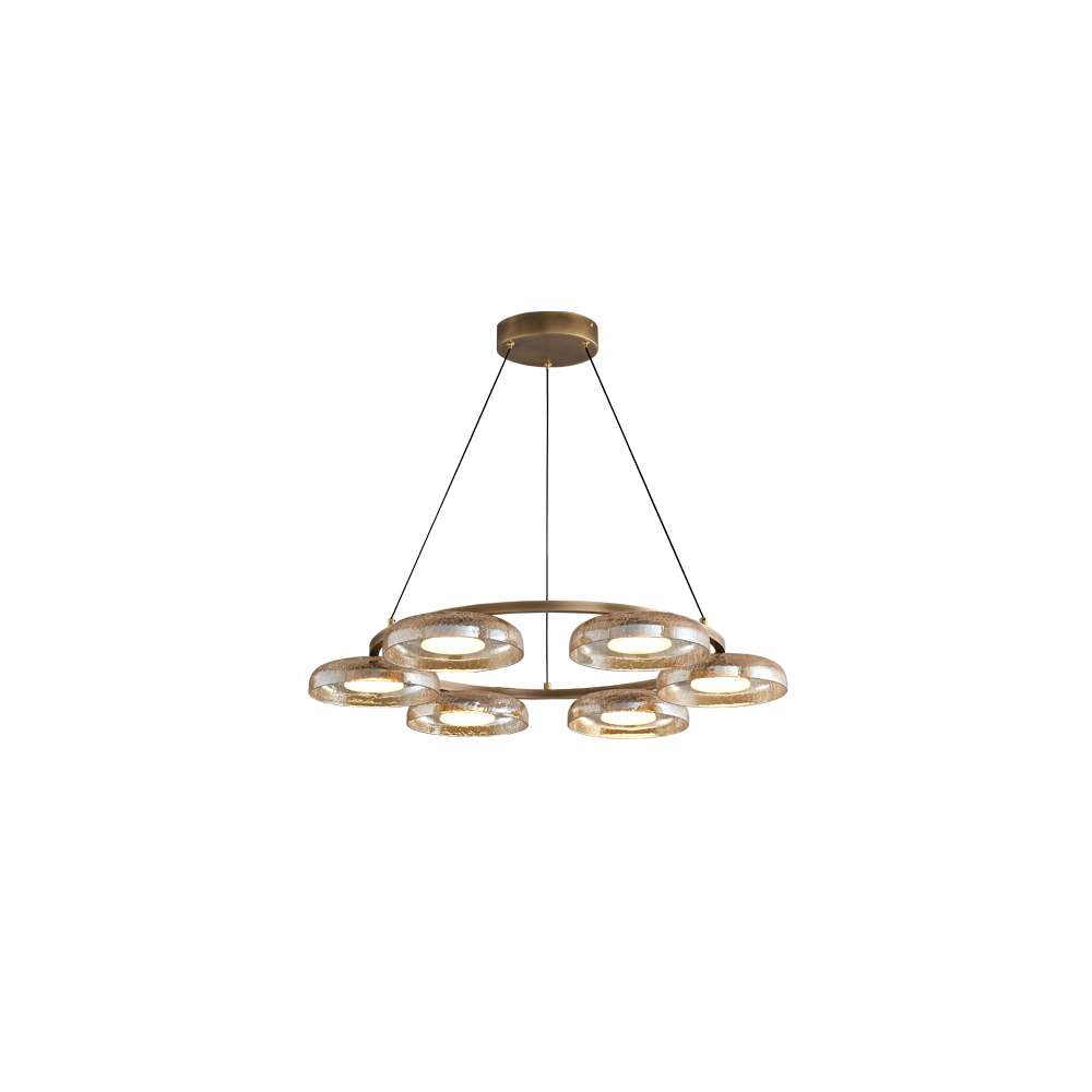 decorative glass chandeliers
