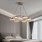 antique bronze chandelier