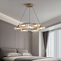 antique bronze chandelier