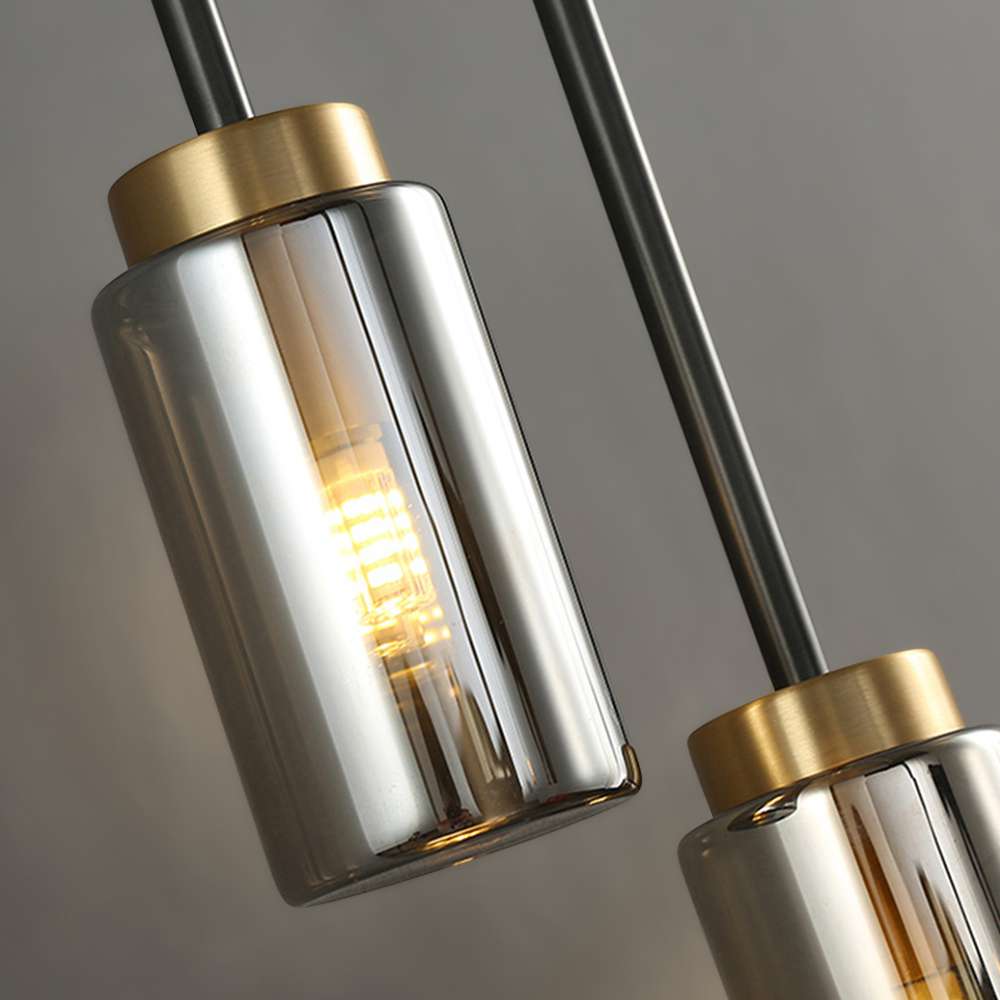 elegant glass wall sconce