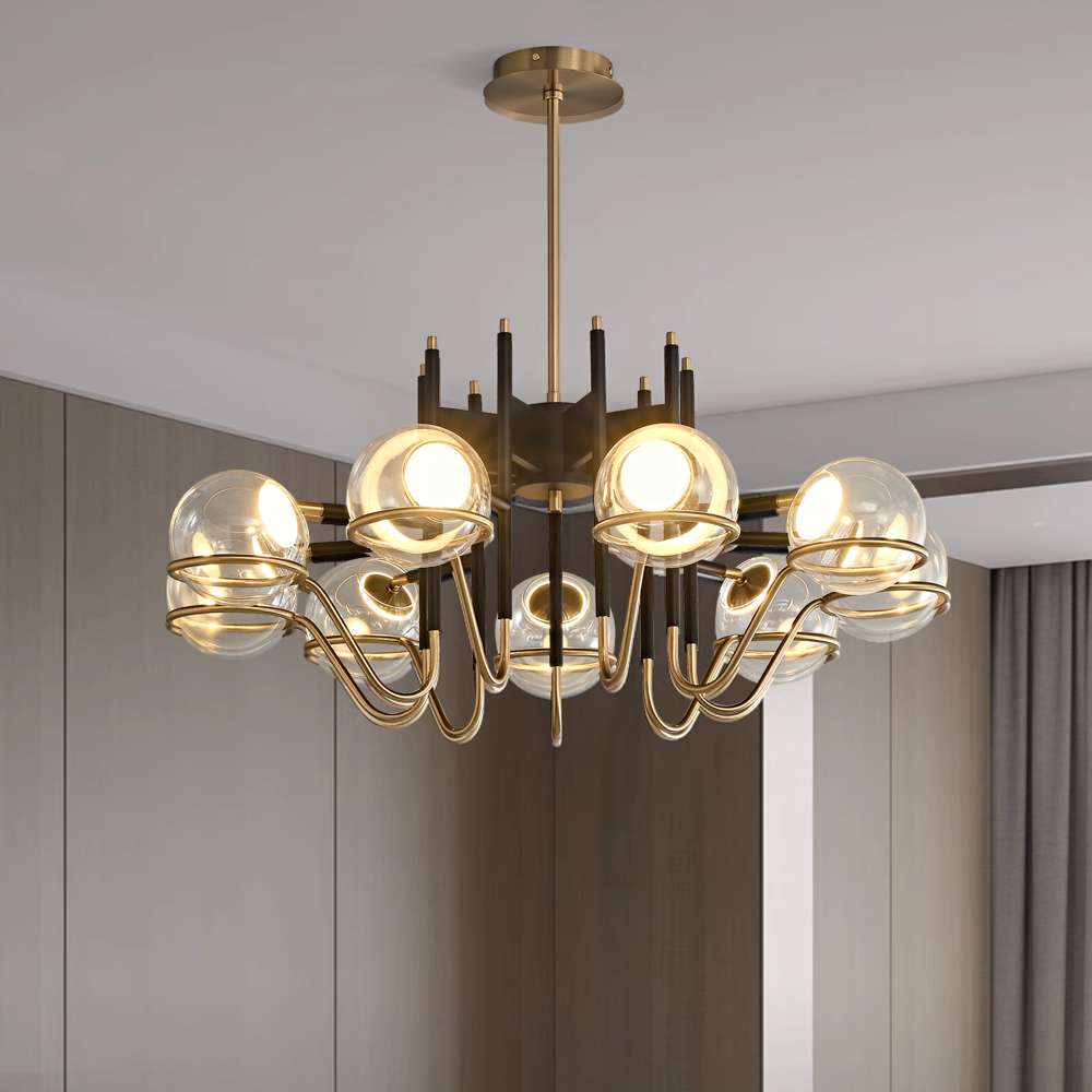 elegant bubble chandelier