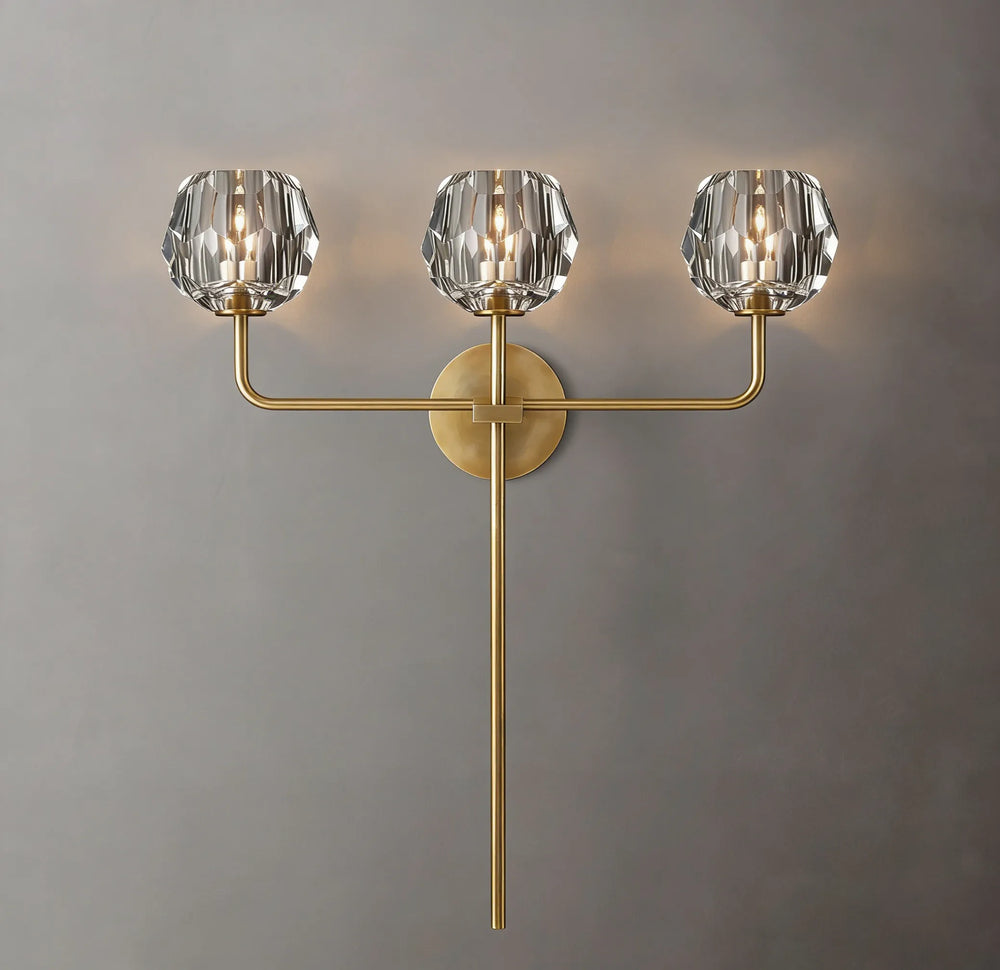 Glass Grand Wall Sconce