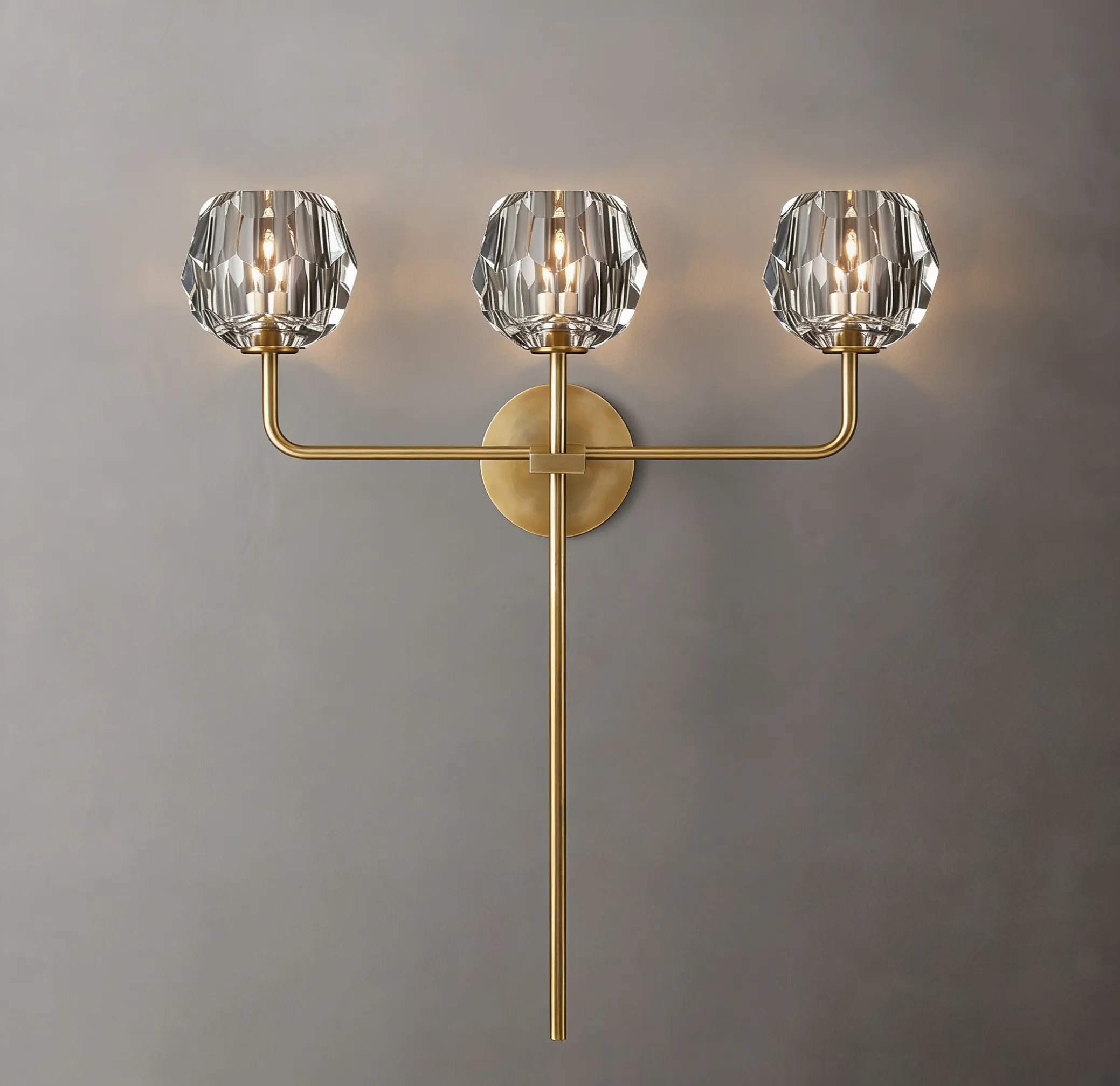 Glass Grand Wall Sconce