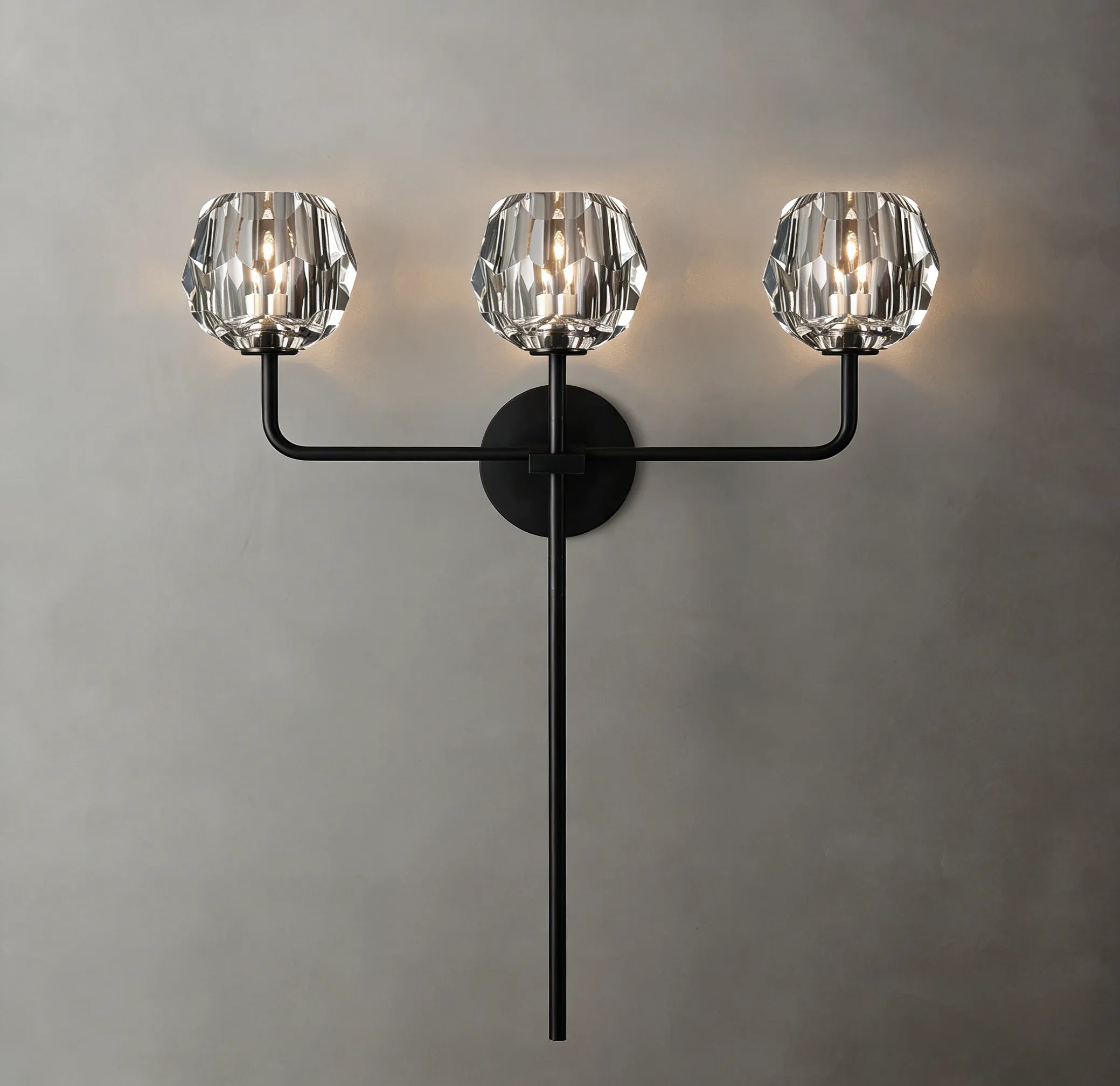 Glass Grand Wall Sconce - View 2